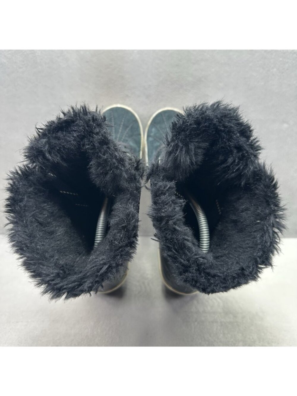 Sorel Tivoli II Womens Size 7 Boots Black Suede Mid Cut Waterproof Fleece Lined - Picture 6 of 9